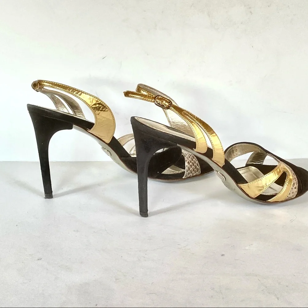 Dolce & Gabbana black suede